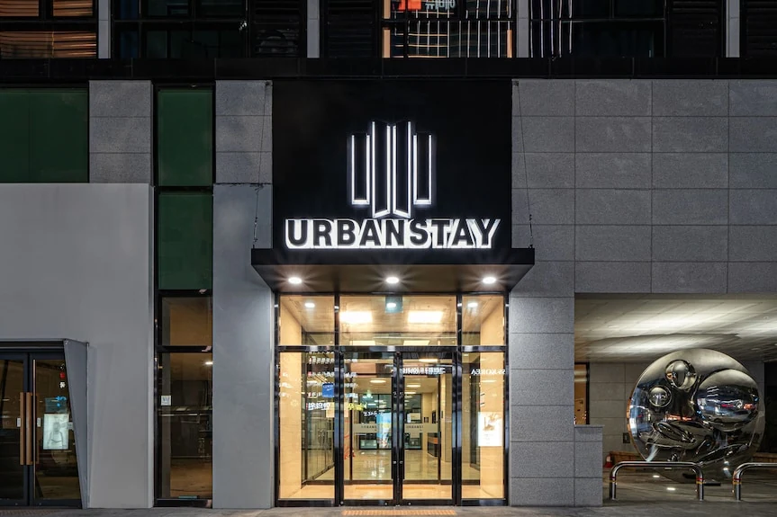 Urbanstay Seomyeon 釜山西面住宿入口實景