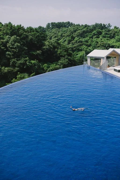Hidden Cliff Hotel & Nature 47m Infinity Pool 與森林真實實景