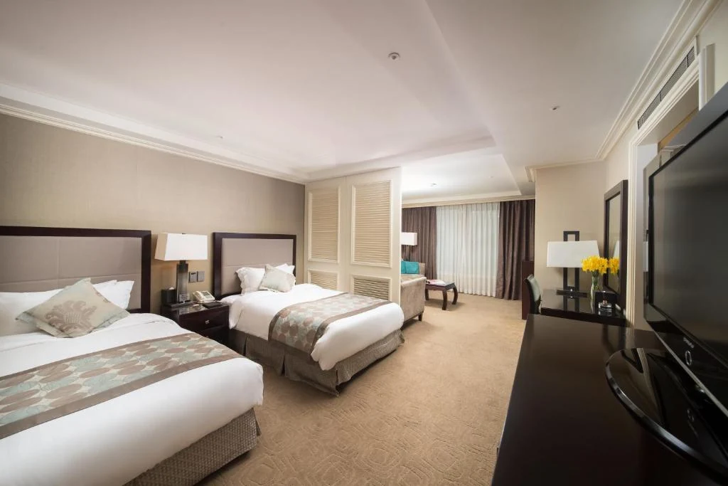 Jeju Sun Hotel & Casino 真實雙床客房