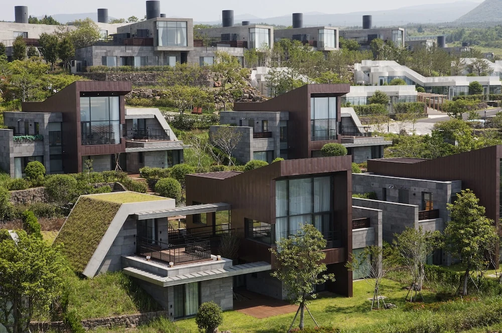 LOTTE Resort Jeju Artvillas 山腰 Villa 建築外觀