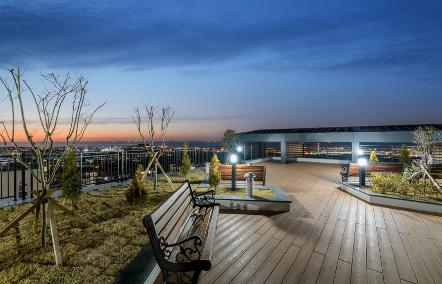 Ventimo Hotel & Residence Jeju 住宿 指定物業 Rooftop Ocean Garden 實景