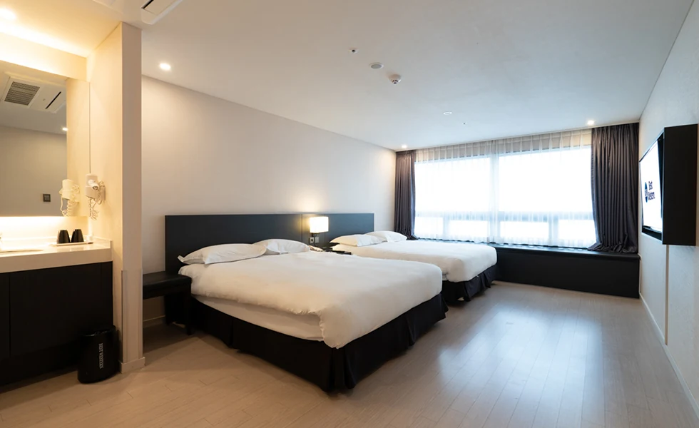Best Western Jeju 與 Hotel Sirius:4 人家庭怎麼選?泳池、30㎡與多人房 相關韓國旅行實景 3