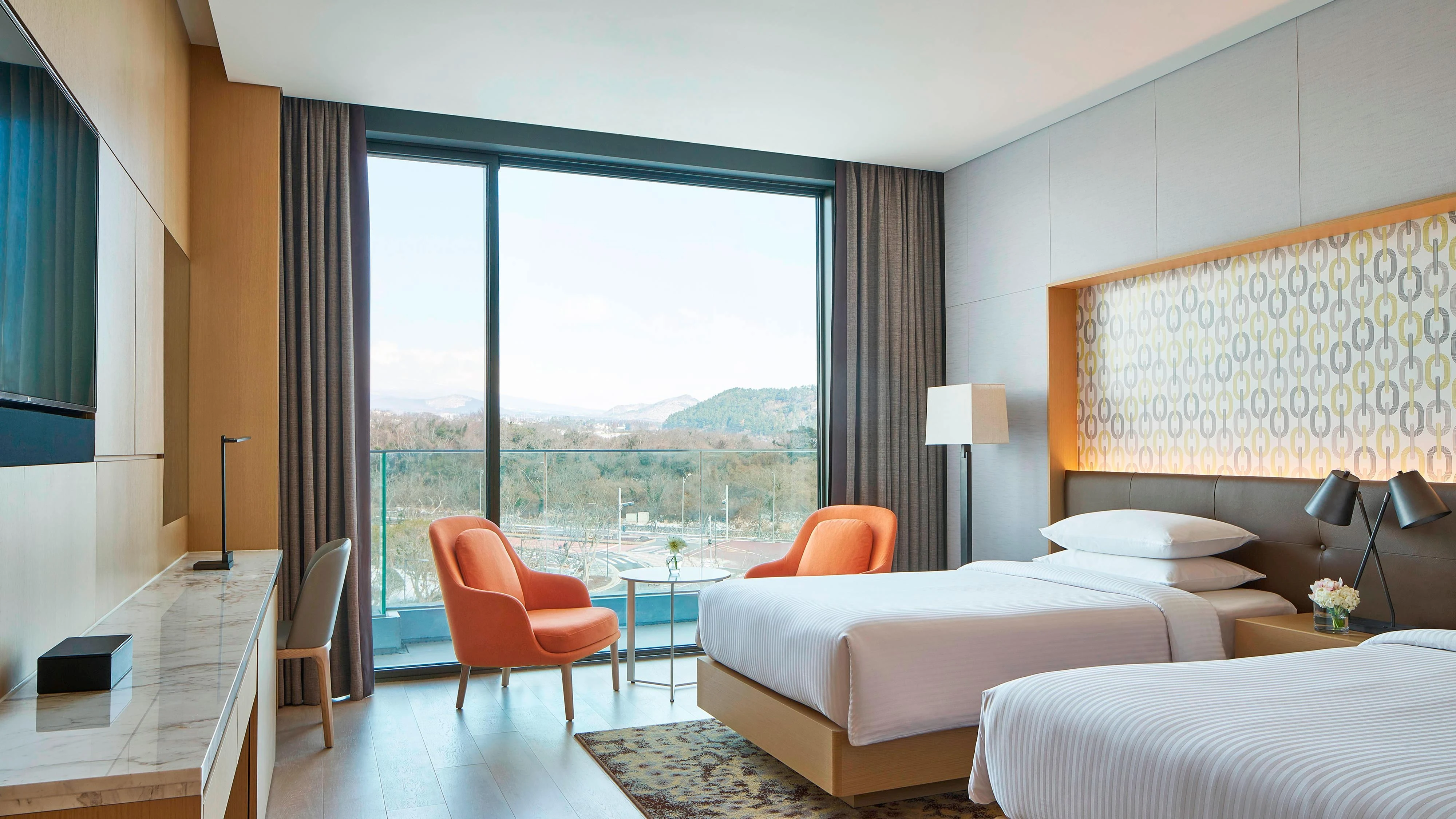Jeju Shinhwa World Marriott Resort Twin Twin Deluxe 真實客房