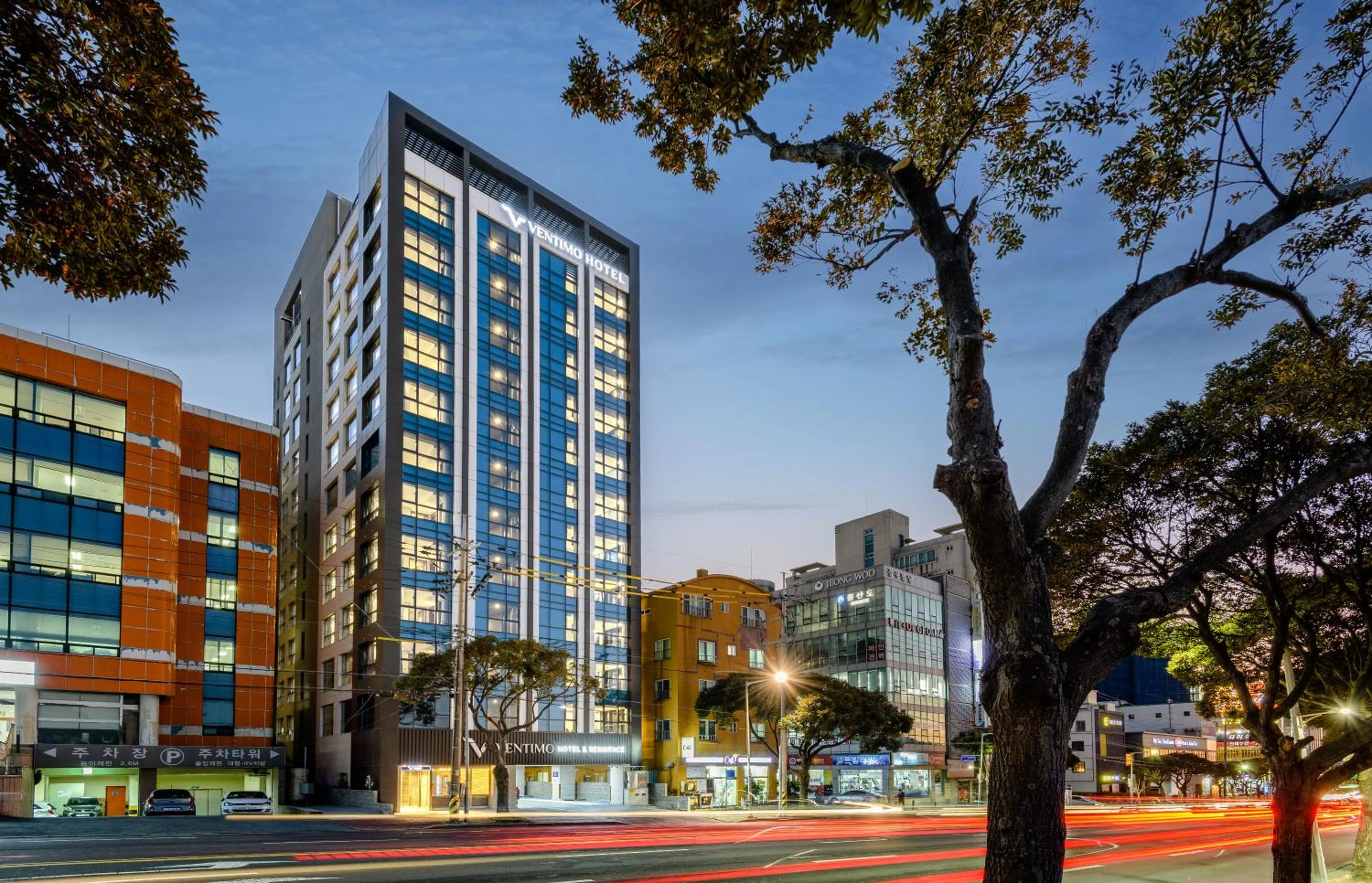 Ventimo Hotel & Residence Jeju 濟州市延三路 14 號真實飯店外觀