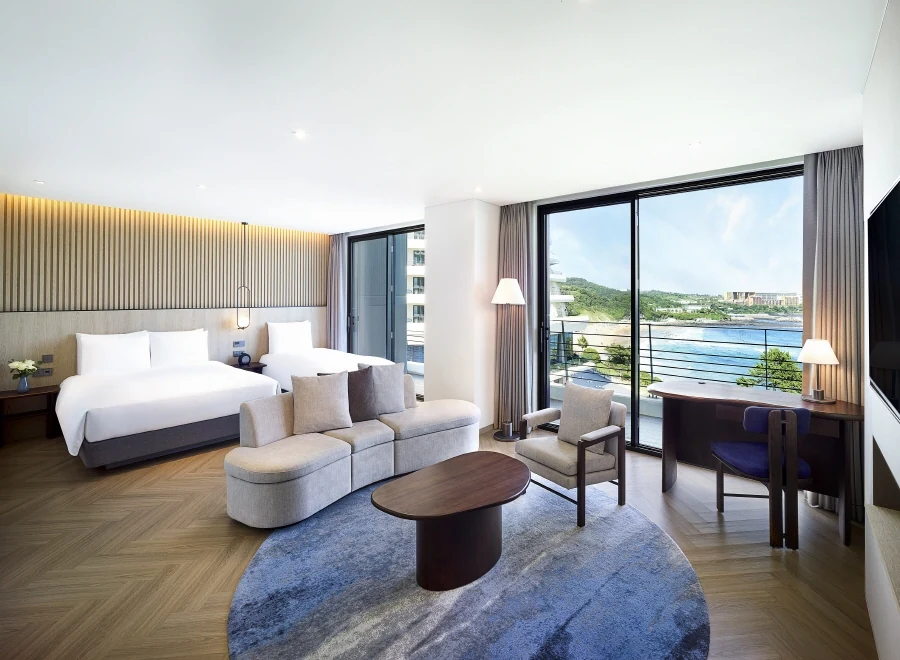 Parnas Hotel Jeju Premier Family 56 平方米客房官方實景