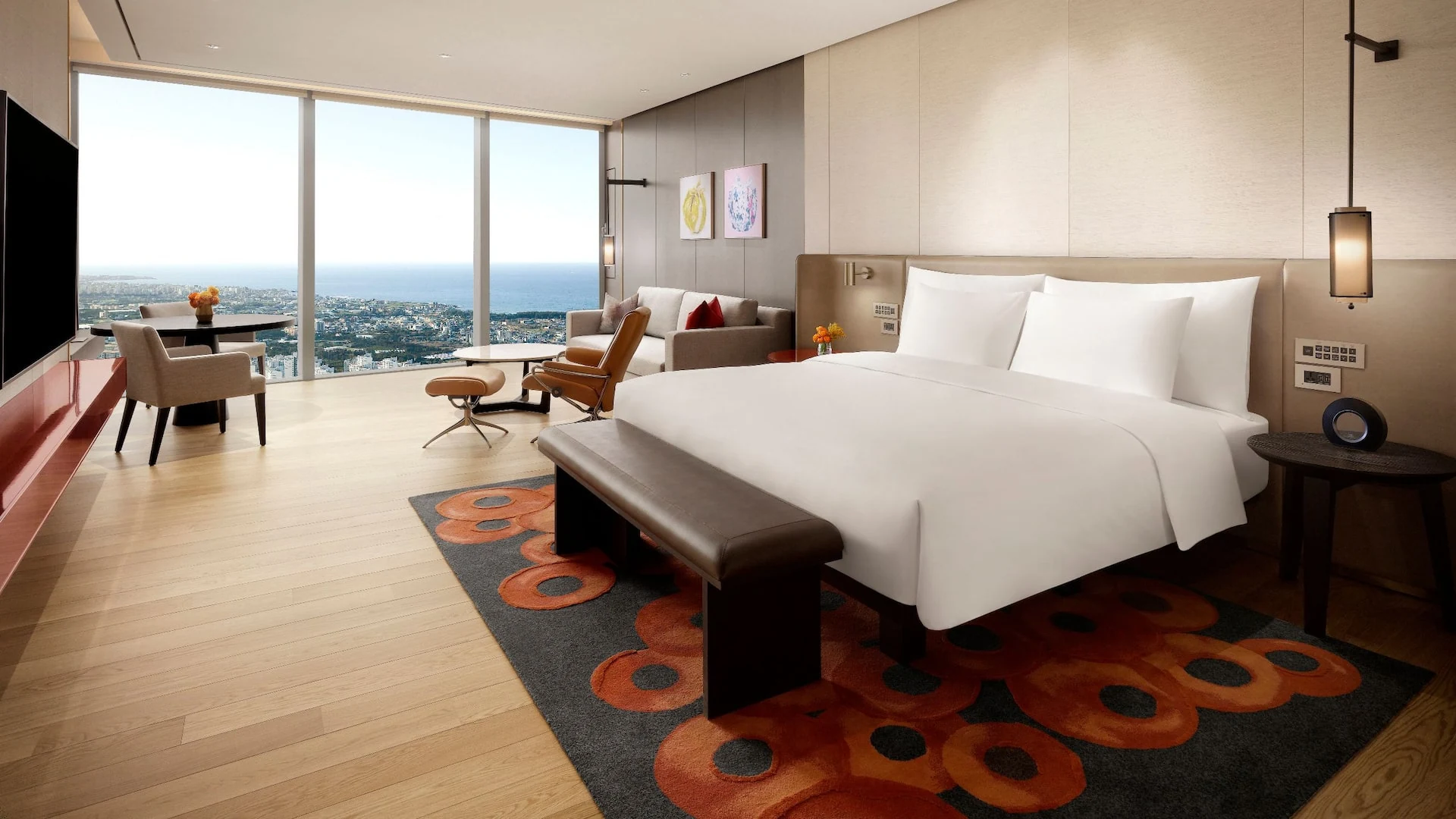 Grand Hyatt Jeju 65平方公尺 Sea View King Room 真實客房