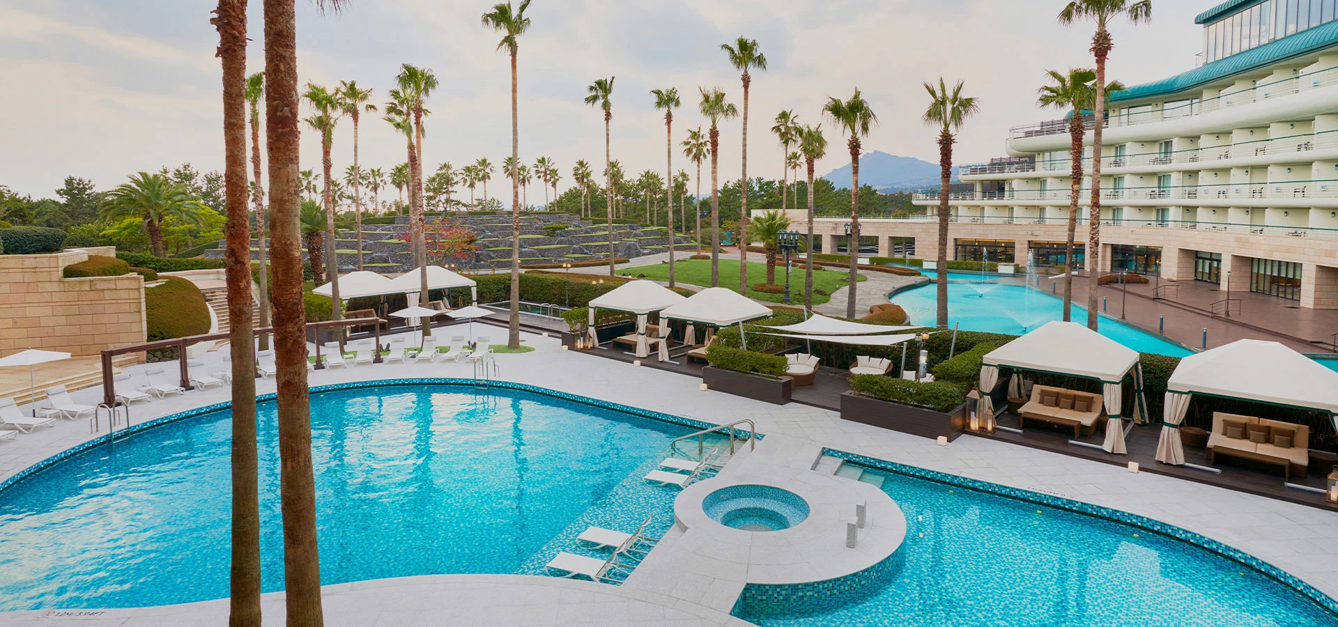 Grand Josun Jeju Garden Pool 官方真實泳池圖