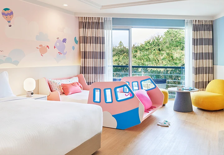 Grand Josun Jeju Kids Deluxe 官方真實兒童房實景