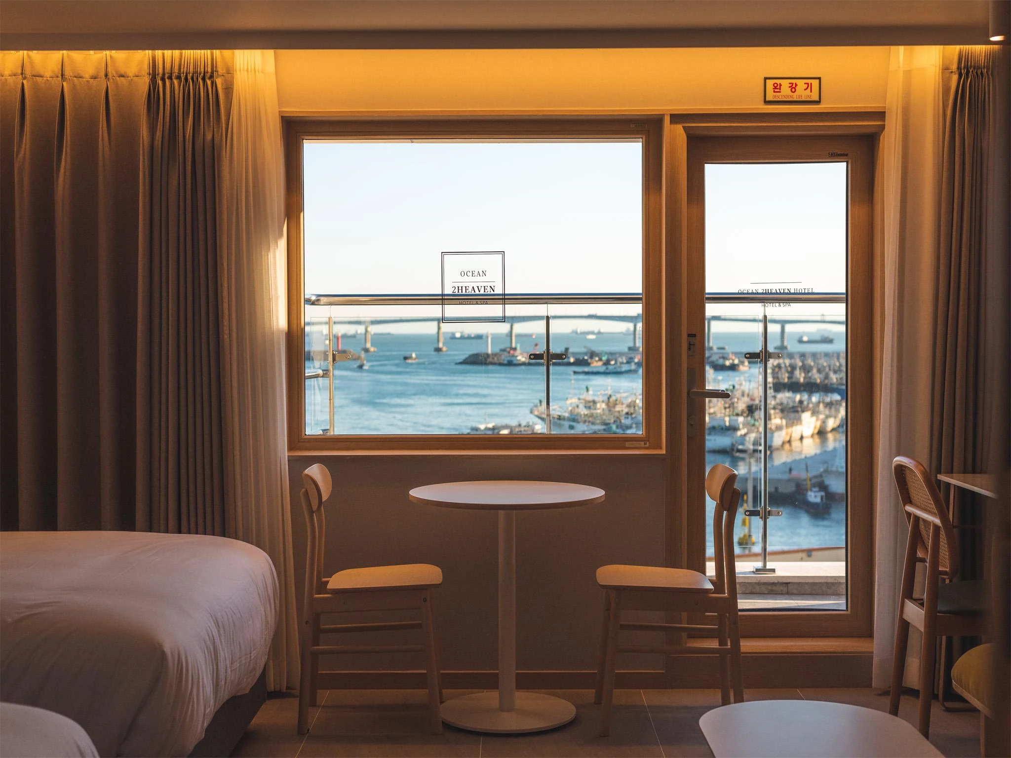 Nampo Ocean2Heaven Hotel 海景房與陽台實景